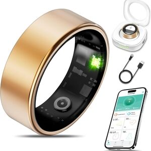 Smart Fitness Ring in Gold
